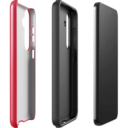 University of Mississippi Ole Miss Logo Red Galaxy S25 Plus Impact Case